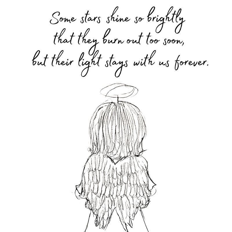 Some stars shine so brightly print
