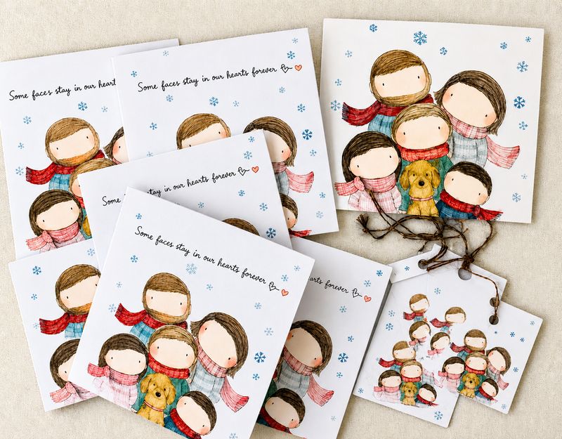 Christmas card package- 2025 Design LIMITED SLOTS