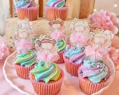 Fairy Cupcake Toppers