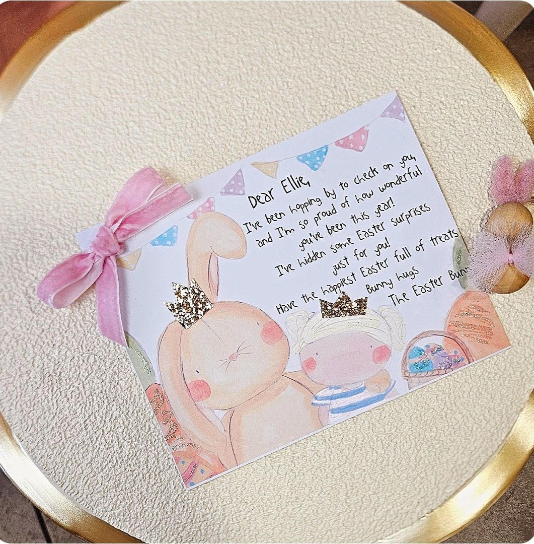 Letter from the Easter Bunny 