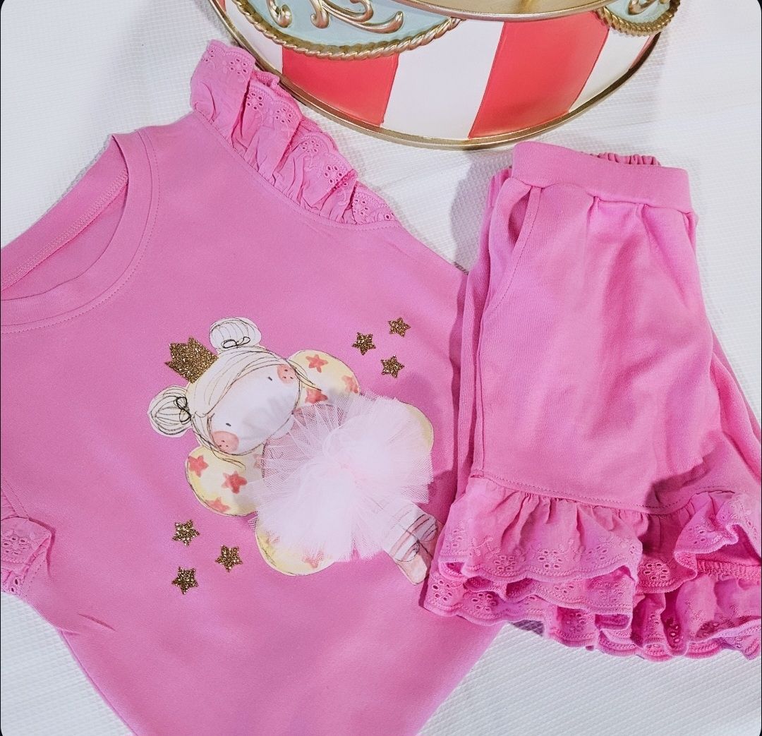 Summer time Fairy Vest & Shorts set