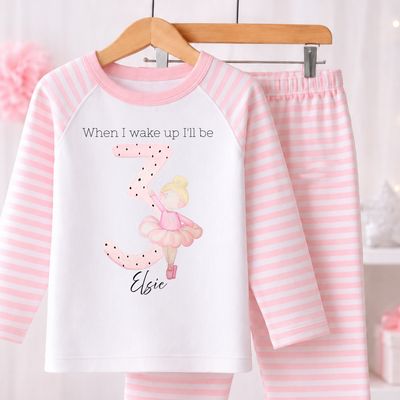 Ballerina Birthday Pyjamas Ballerina Birthday Pyjamas