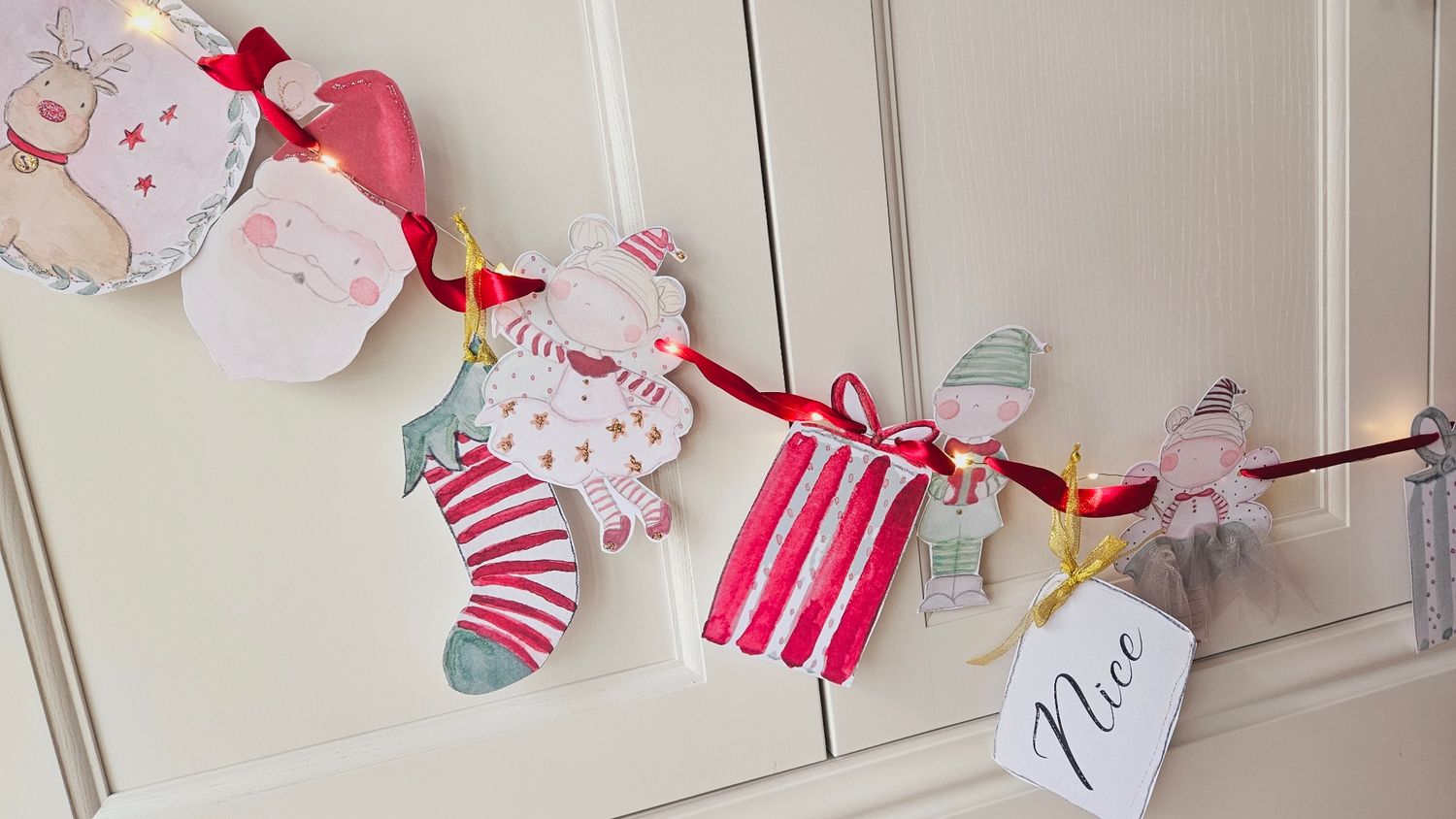 Light Up Christmas Garland