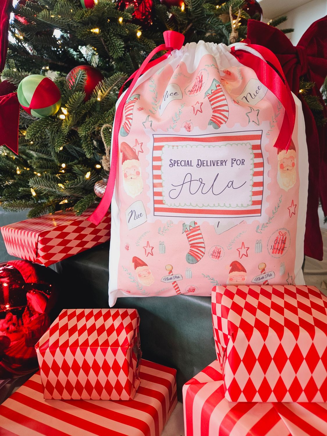 Special Delivery Christmas Sack Special Delivery Christmas Sack