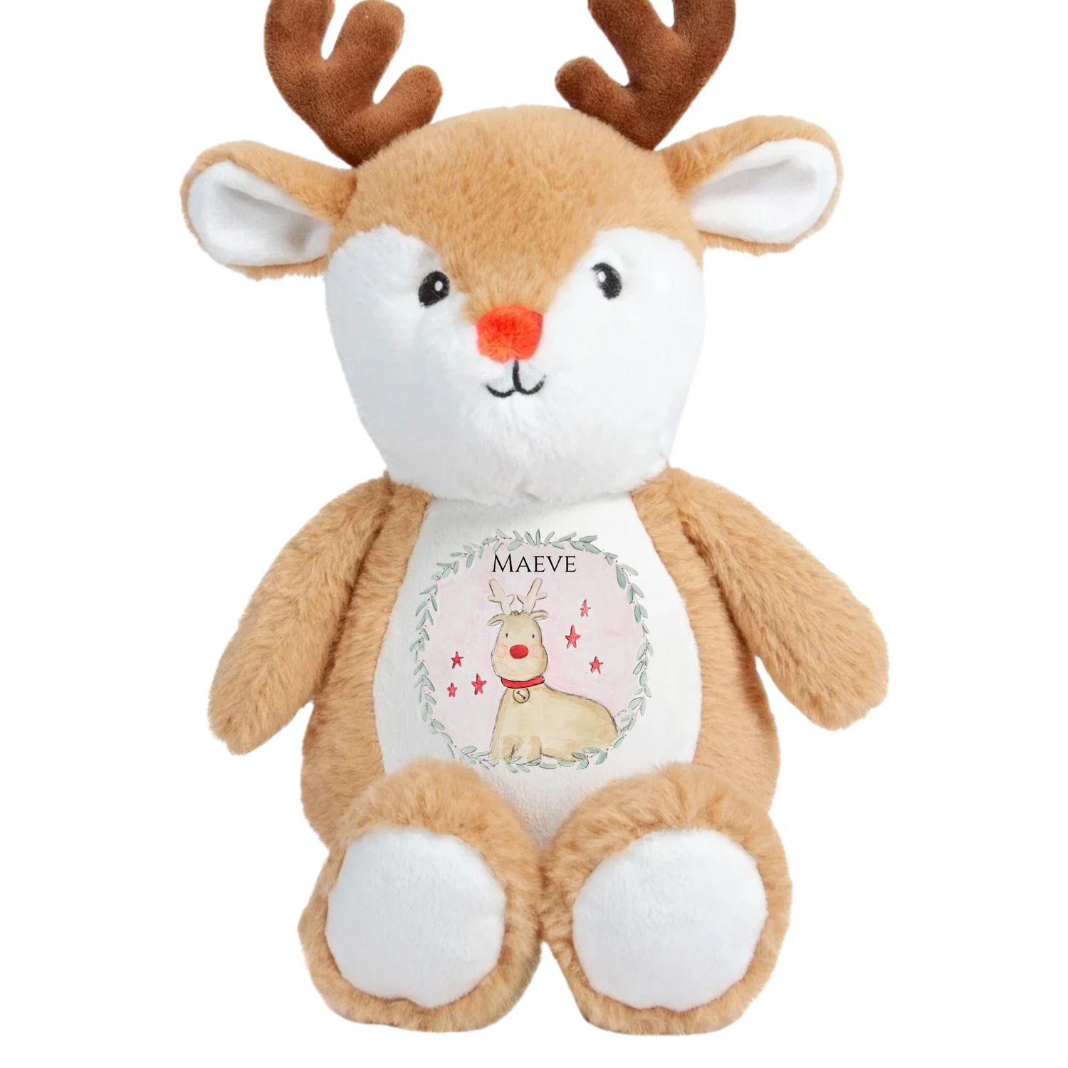Personalised Reindeer Teddy