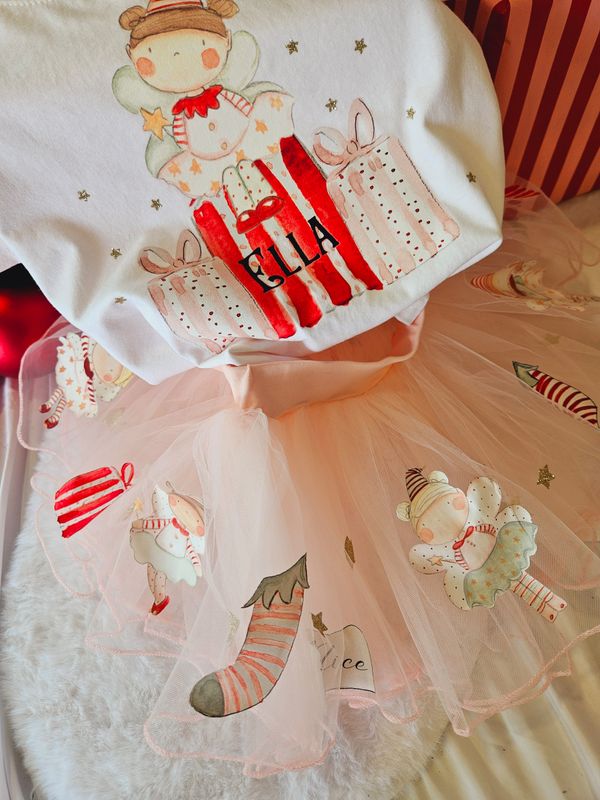 Christmas tutu with FREE MATCHING T SHIRT Christmas tutu with FREE MATCHING T SHIRT