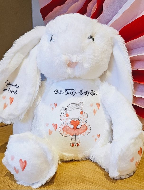 Valentines Bunny teddy