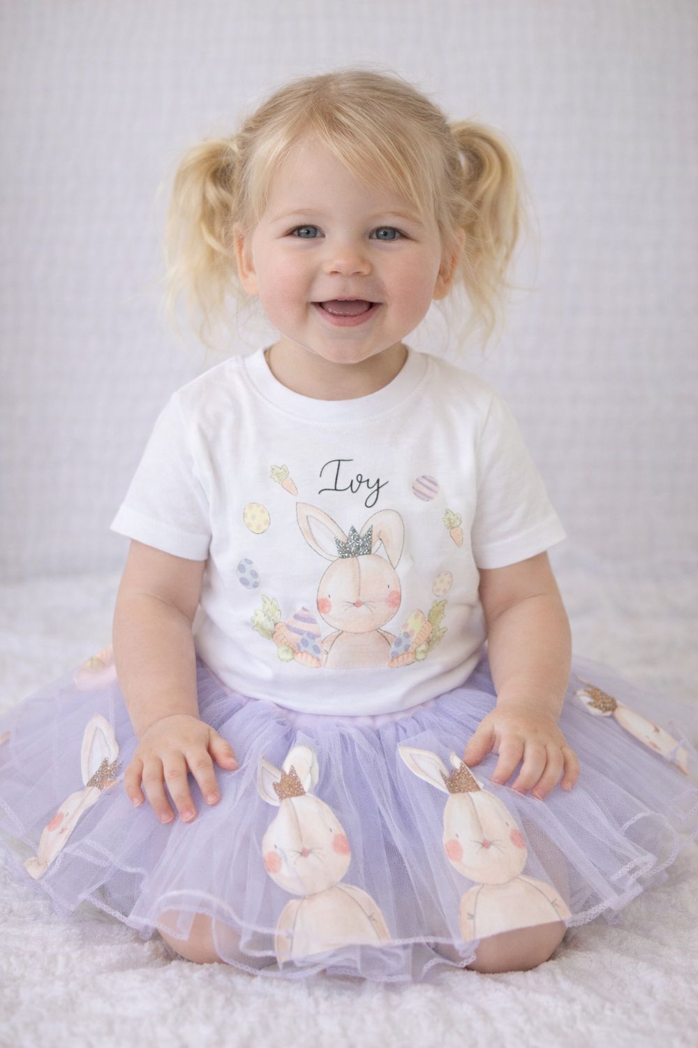 Easter Bunny tutu with FREE matching t shirt 