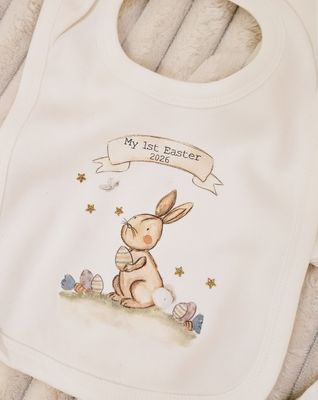 My first Easter bib