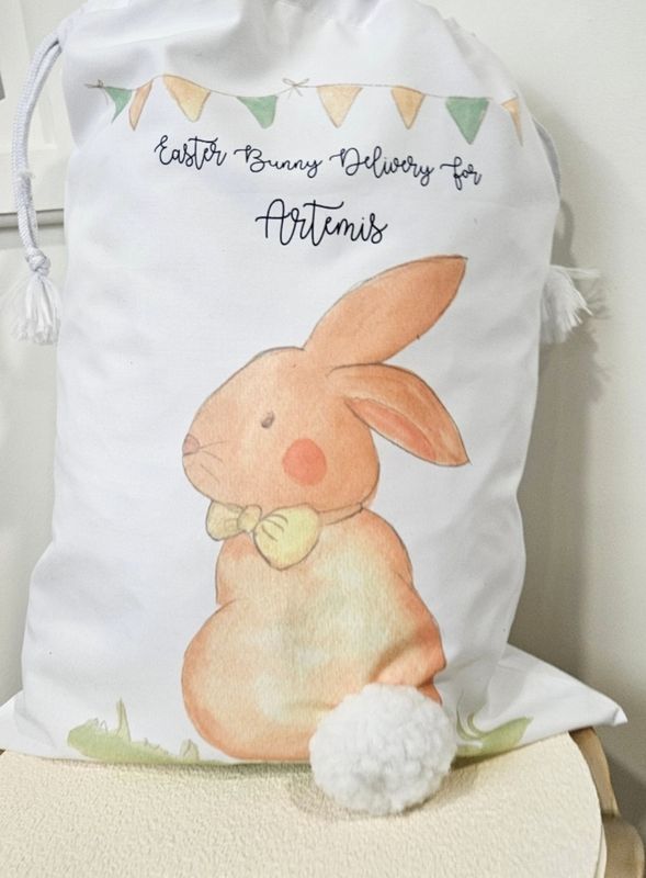Easter bunny delivery sack