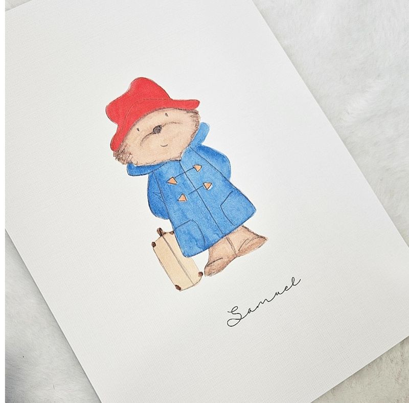 Paddington Personalised Print