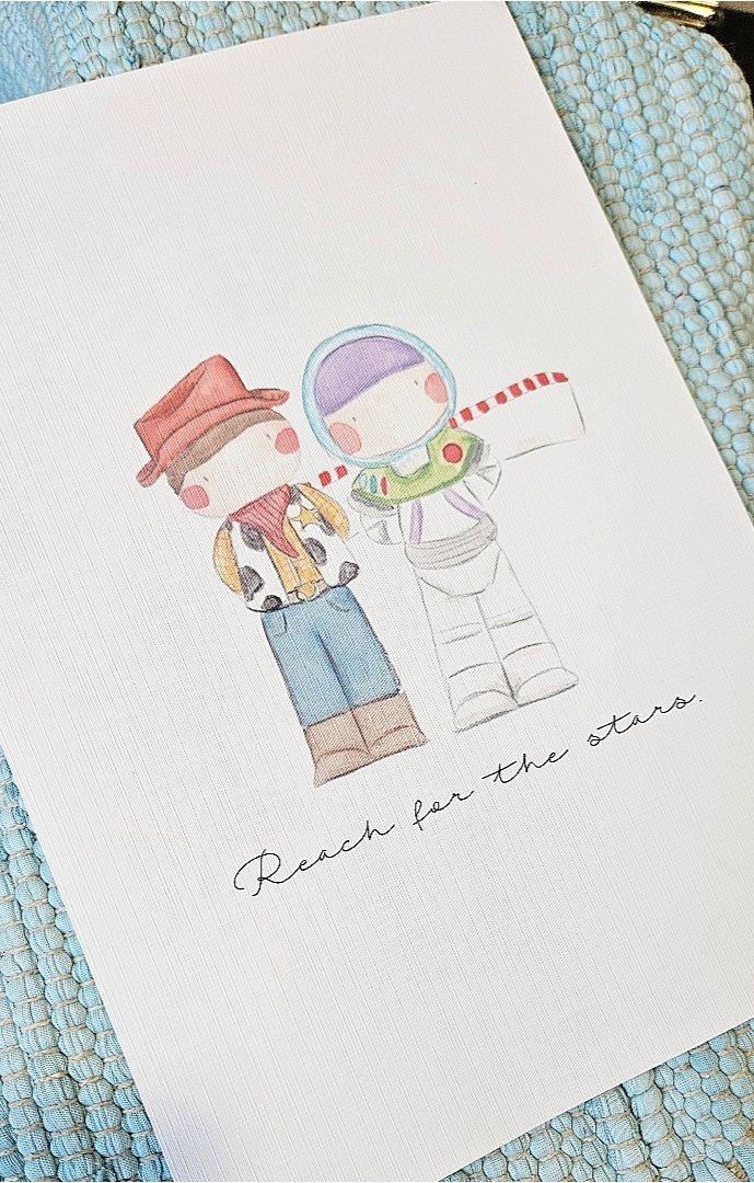 Reach for the stars print
