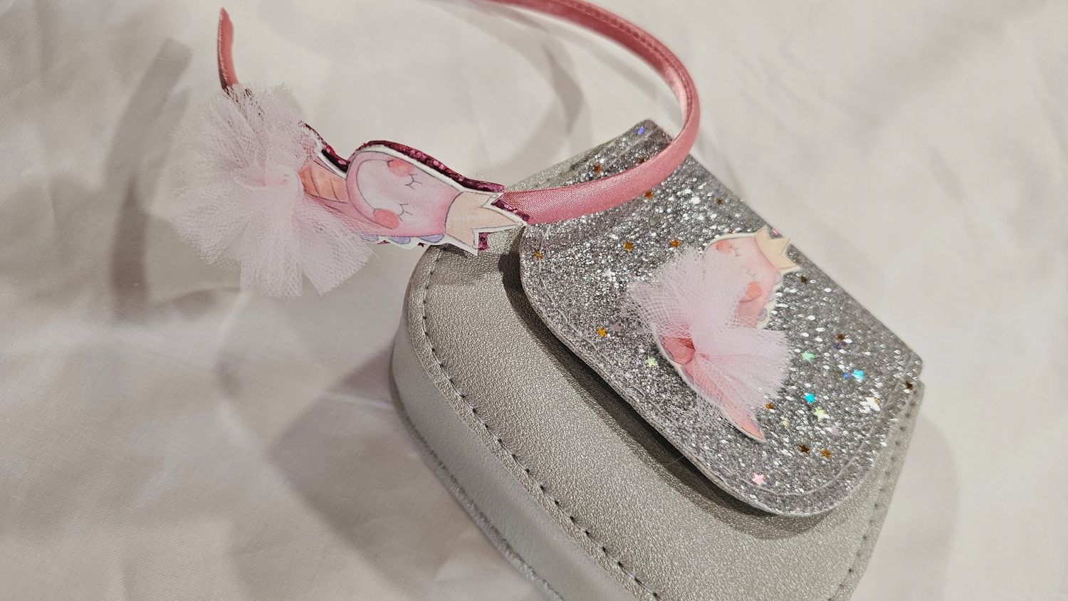 Dinosaur headband and bag