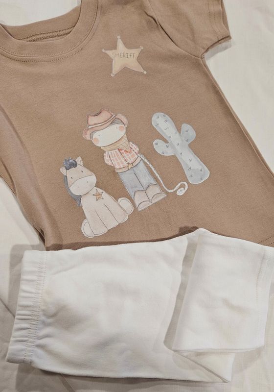 Cowboy pyjamas 1 to 2 years