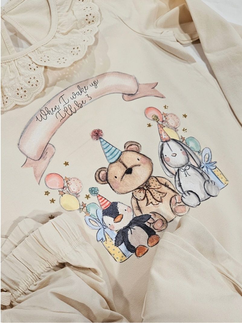 Teddy Bear Birthday Pyjamas