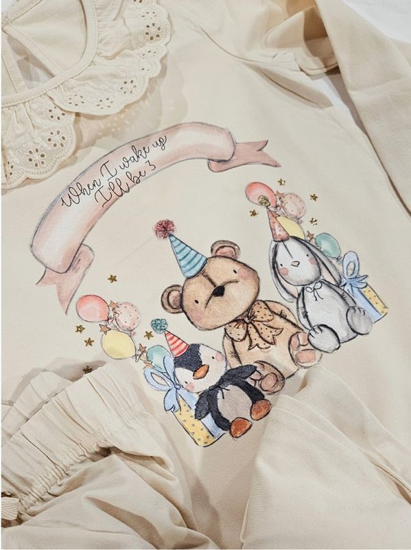 Teddy Bear Birthday Pyjamas Teddy Bear Birthday Pyjamas