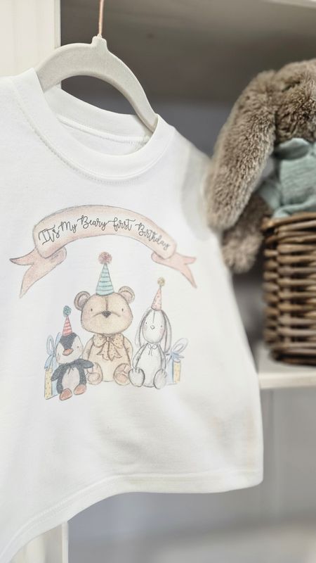 Teddy Bear Birthday T shirt