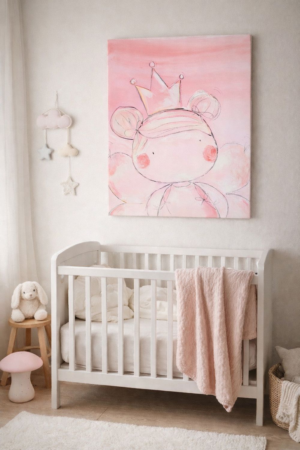 The Classic Fairy – E.Gilbert Original Canvas The Classic Fairy – E.Gilbert Original Canvas