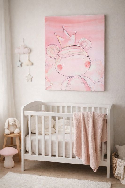 The Classic Fairy – E.Gilbert Original Canvas