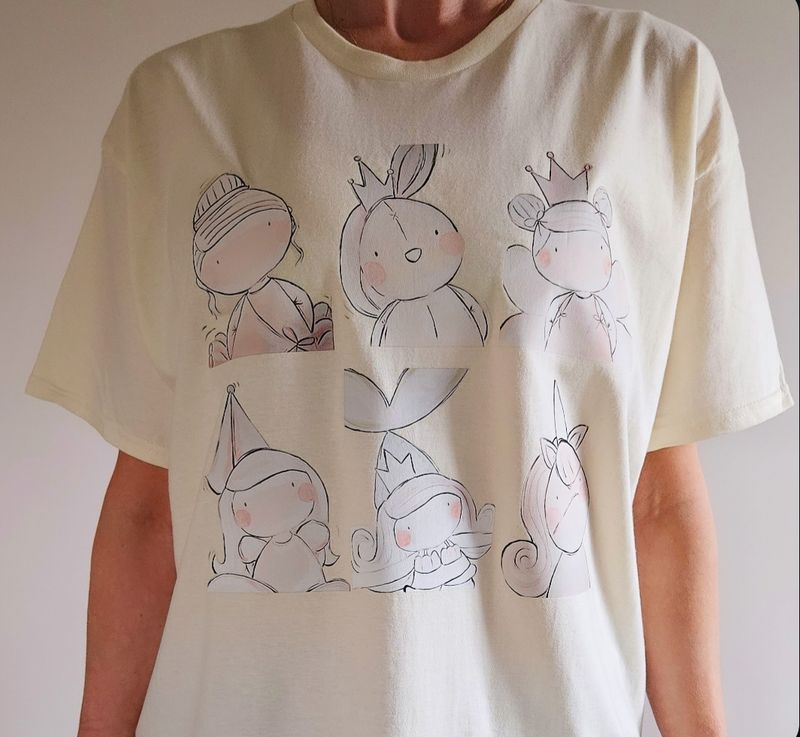 The Animated Characters adult t shirt