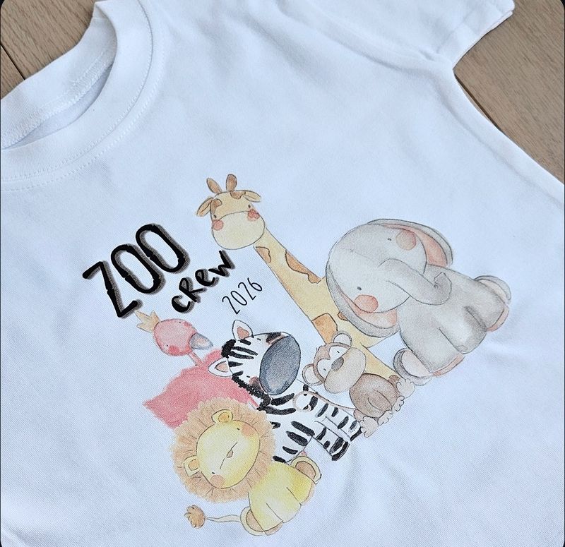 Personalised Zoo Tshirt