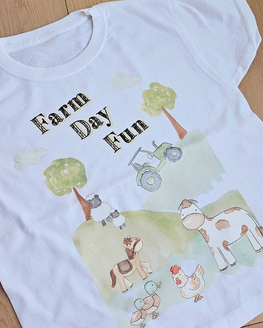 Personalised Farm Tshirt