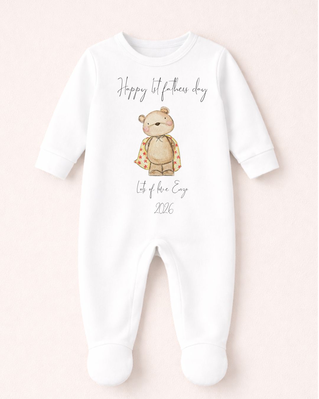 First Father's Day Sleepsuit