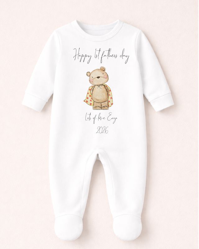 First Father's Day Sleepsuit