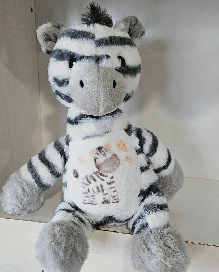 Personalised Zebra Teddy