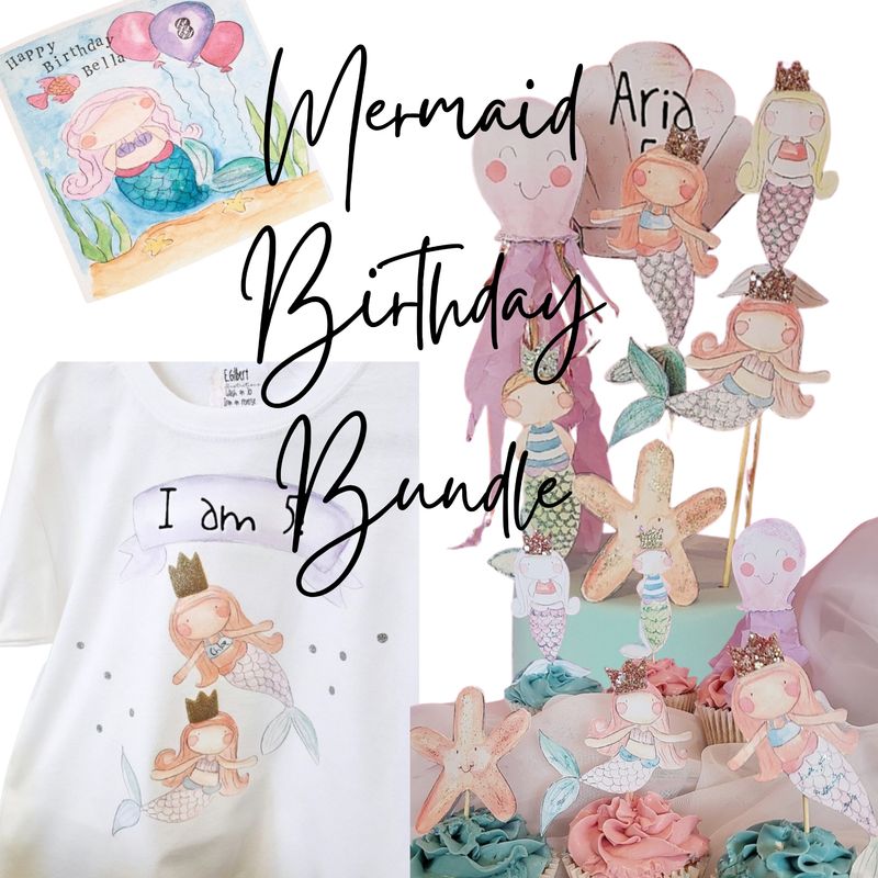 Mermaid Birthday Bundle