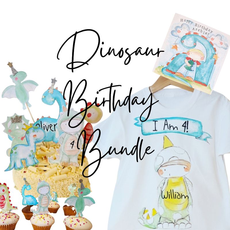 Dinosaur Birthday Bundle