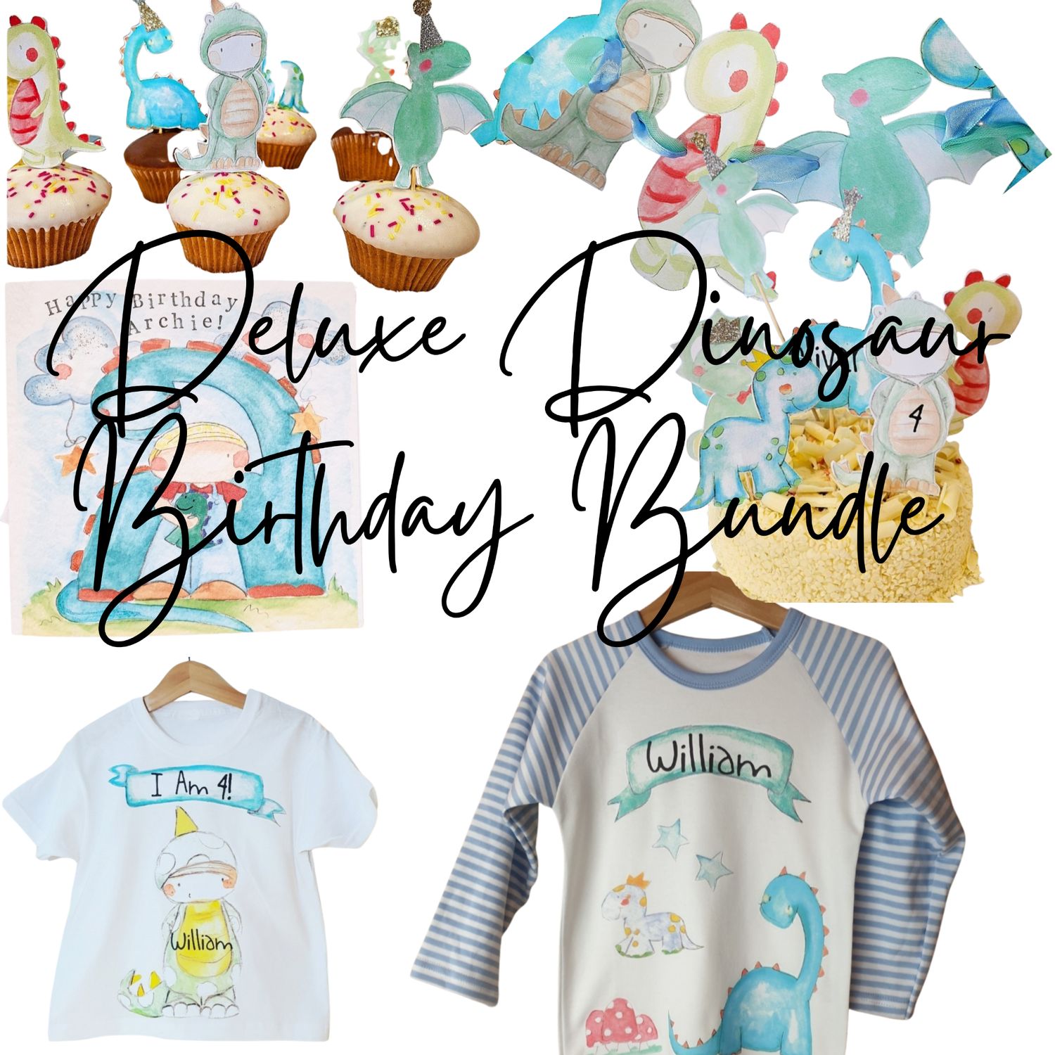 Deluxe Dinosaur Birthday Bundle