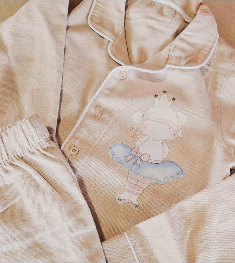 Princess illustration pjs 9 to 10 years