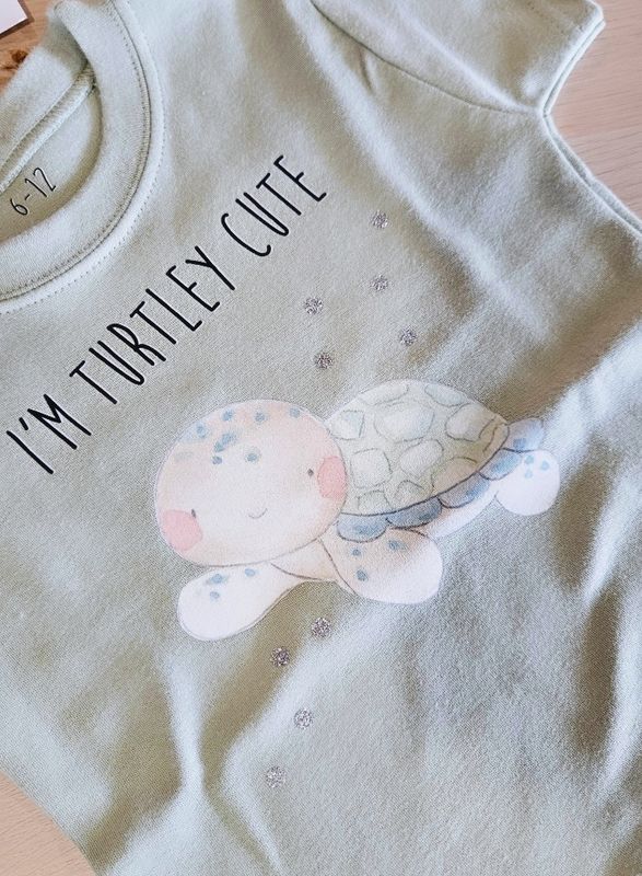 I'm turtley cute turtle t shirt