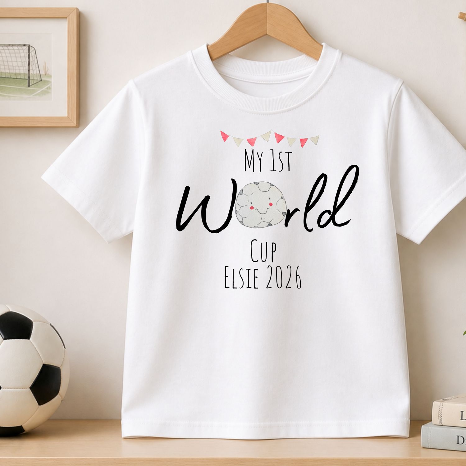 Personalised My 1st World Cup Tshirt