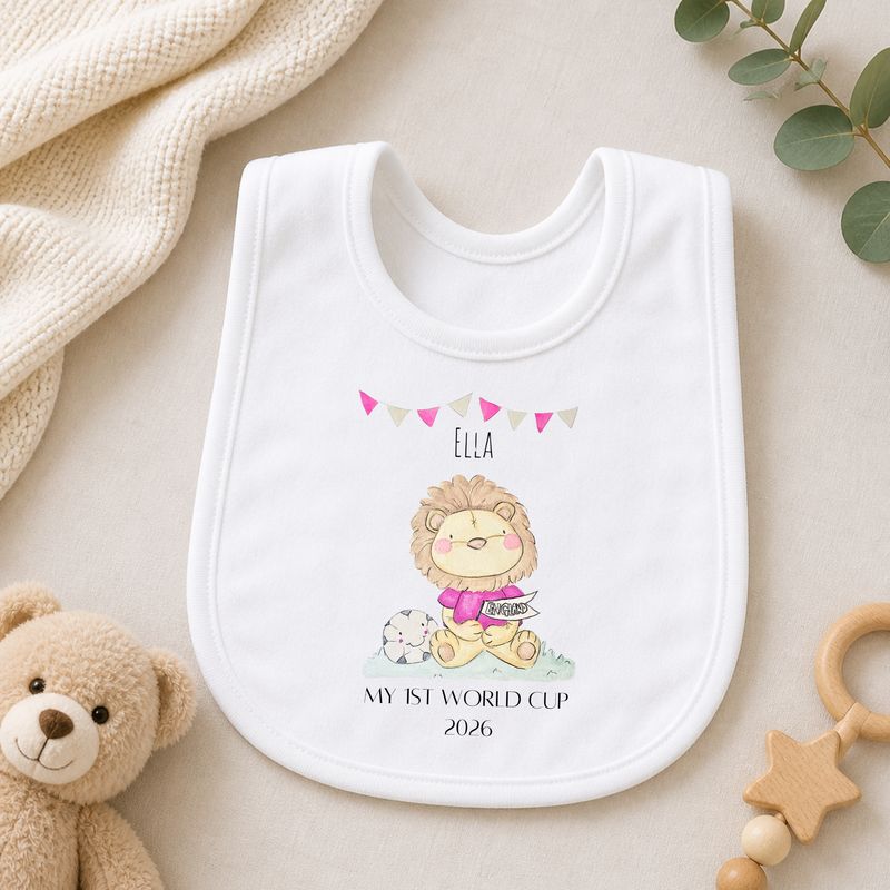 Personalised world cup bib