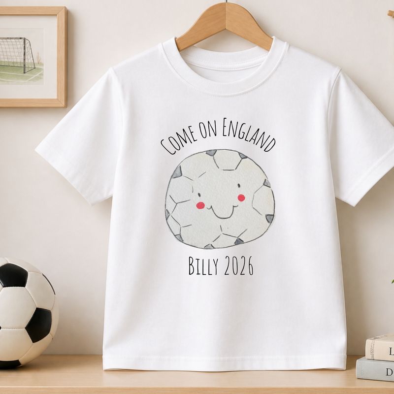 Personalised World Cup Football Tshirt