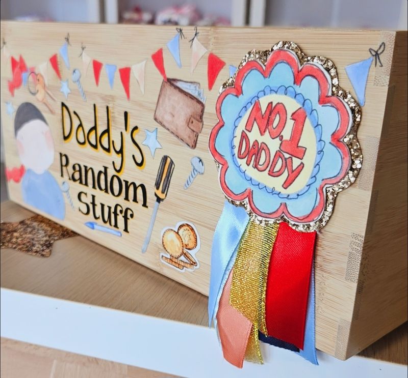 Personalised fathers Day Box