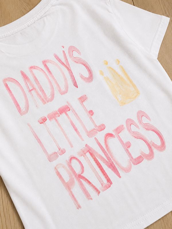 Daddy's little princess t shirt