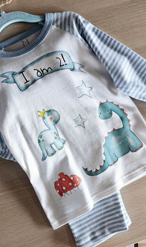 I am 2 Dinosaur pyjamas 2 to 3 years I am 2 Dinosaur pyjamas 2 to 3 years