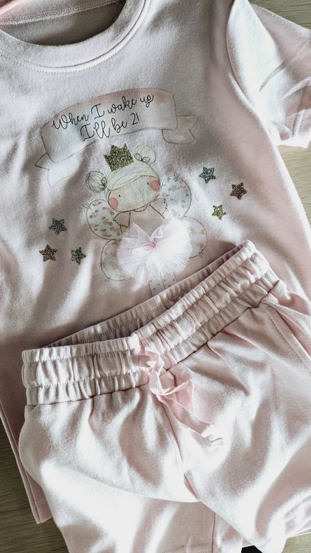 2 to 3 years when I wake up I'll be 2 fairy pyjamas shorts 2 to 3 years when I wake up I'll be 2 fairy pyjamas shorts