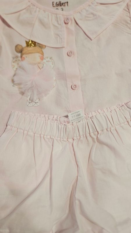 2 to 3 years fairy cotton top and shorts set 2 to 3 years fairy cotton top and shorts set
