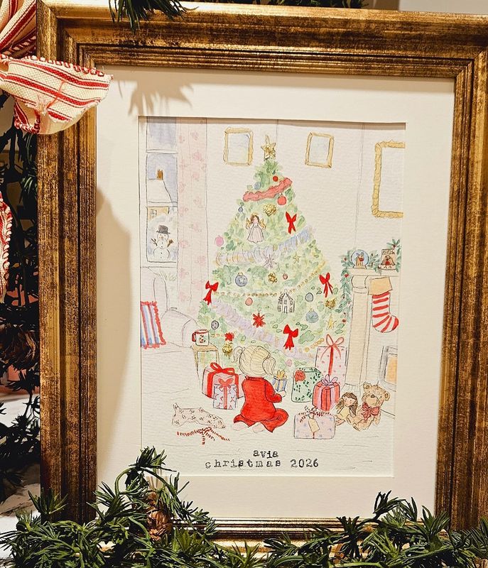 Christmas Morning Nostalgic Print Christmas Morning Nostalgic Print