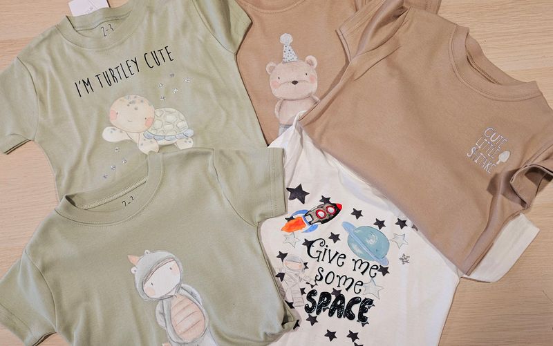 5x 2 to 3 years boys t shirts 5x 2 to 3 years boys t shirts