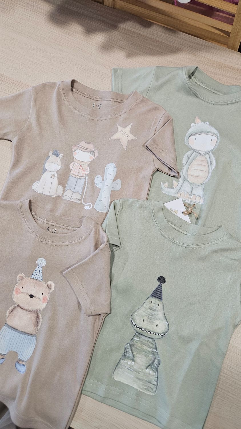 6 to 12 months boys tshirt bundle