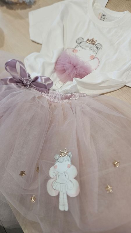 7 to 8 years tutu & fairy tshirt bundle 7 to 8 years tutu & fairy tshirt bundle
