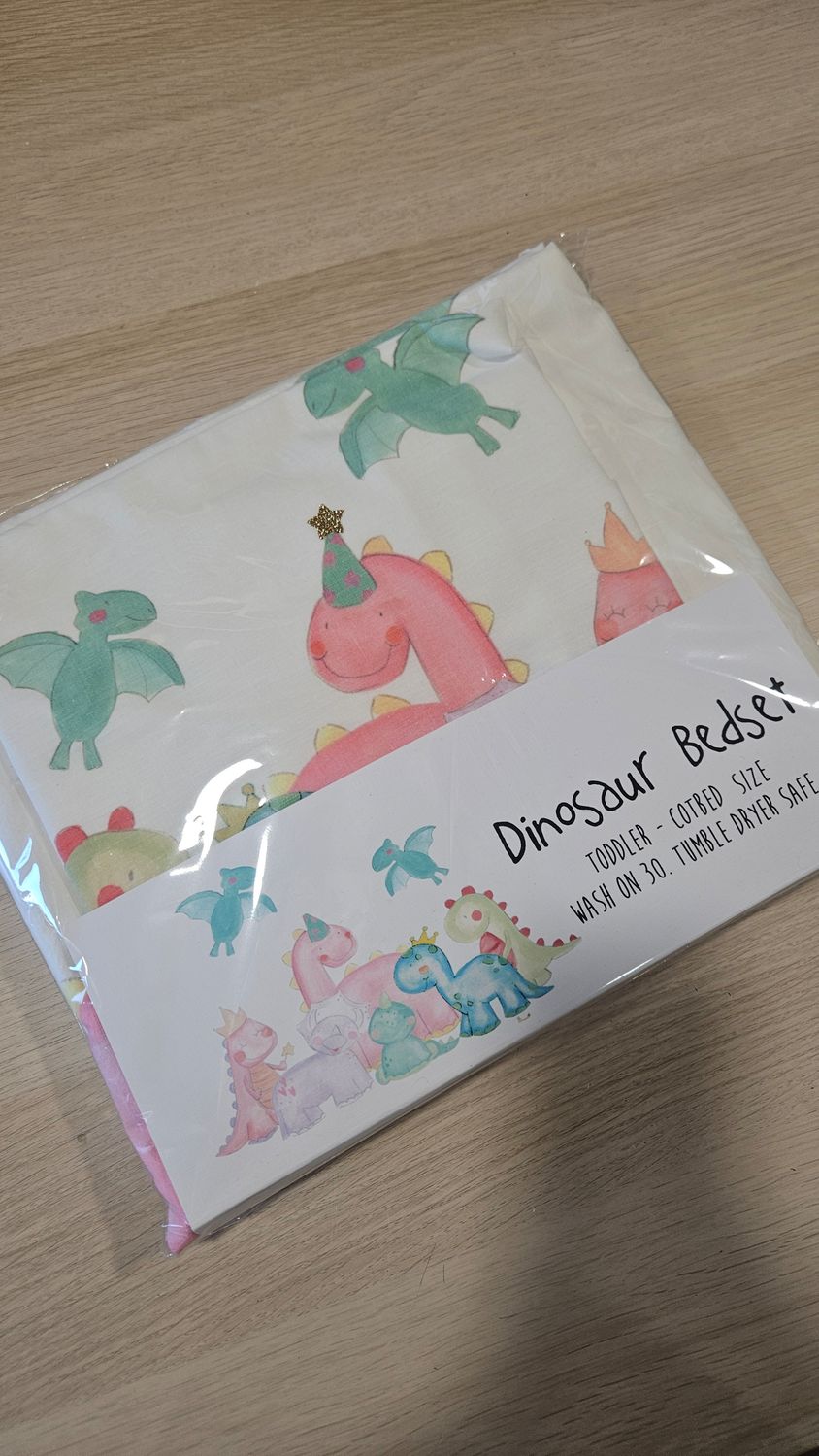 Toddler bedset dinosaur