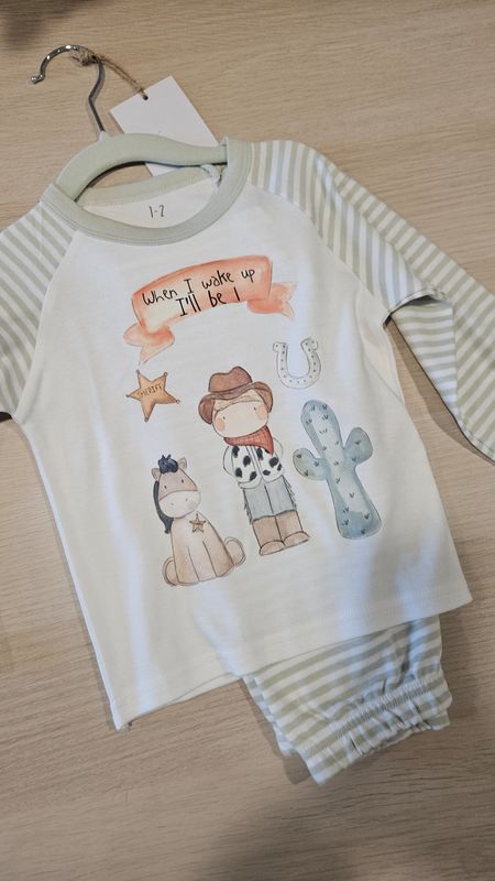 1 to 2 years cowboy birthday pjs 1 to 2 years cowboy birthday pjs