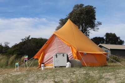 3m Bell Tent Special Edition: Tangerine 3m Bell Tent Special Edition: Tangerine