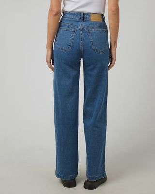 Jacqui Wide Leg - Heritage Blue